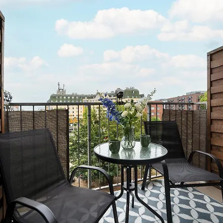 Apartament We Wroclawiu Z Dwiema Sypialniami, Wanna I Biurkiem Do Pracy Zdalnej By Renters Апартаменты