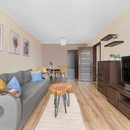 Apartament We Wroclawiu Z Dwiema Sypialniami, Wanna I Biurkiem Do Pracy Zdalnej By Renters Апартаменты Вроцлав