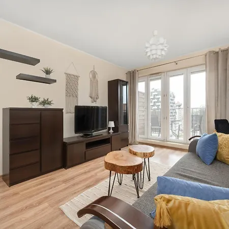 Lejlighed Apartament We Wroclawiu Z Dwiema Sypialniami, Wanna I Biurkiem Do Pracy Zdalnej By Renters *