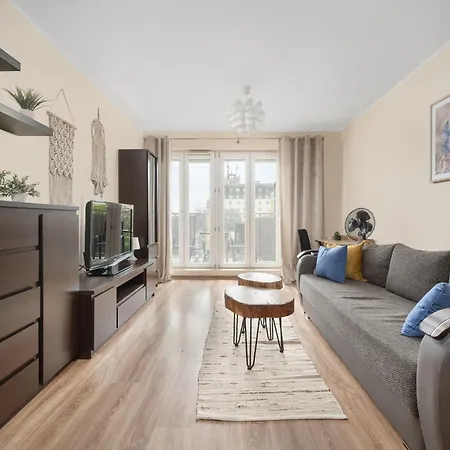 Apartament We Wroclawiu Z Dwiema Sypialniami, Wanna I Biurkiem Do Pracy Zdalnej By Renters * Wrocław